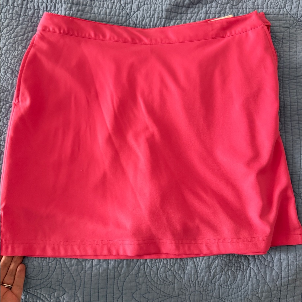 Greg Norman Collection A-line Pink Mini Skirt for Casual Wear